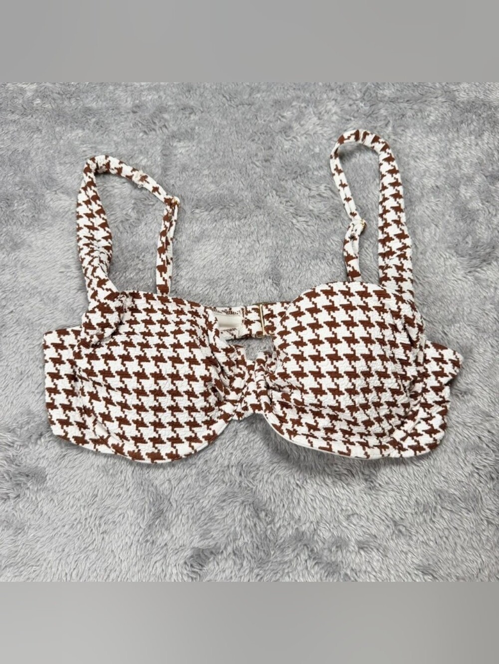 Shade & Shore Strapless Bikini Set in Green Teal